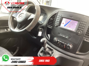 Mercedes-Benz Vito Bestelbus 110 CDI L2 Dubbel Cabine DC EXPORT ONLY NL Auto/ Climate/ Navi/ Cruise/ PDC/ Trekhaak