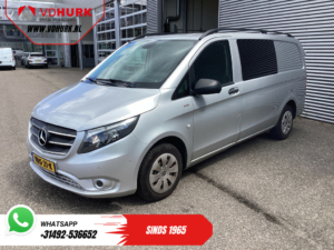 Mercedes-Benz Vito Bestelbus 110 CDI L2 Dubbel Cabine DC EXPORT ONLY NL Auto/ Climate/ Navi/ Cruise/ PDC/ Trekhaak