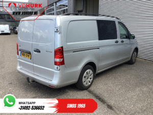 Mercedes-Benz Vito Bestelbus 110 CDI L2 Dubbel Cabine DC EXPORT ONLY NL Auto/ Climate/ Navi/ Cruise/ PDC/ Trekhaak