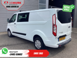 Ford Transit Custom Van 2.0 TDCI L2 Trend DC Doppelkabine BPM FREE! NL Auto/ Sitzheizung/ Carplay/ 2.7t Anhängevorrichtung/ Navi/ PDC/ Cruise