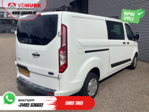 Ford Transit Custom Van 2.0 TDCI L2 Trend DC Doppelkabine BPM FREE! NL Auto/ Sitzheizung/ Carplay/ 2.7t Anhängevorrichtung/ Navi/ PDC/ Cruise