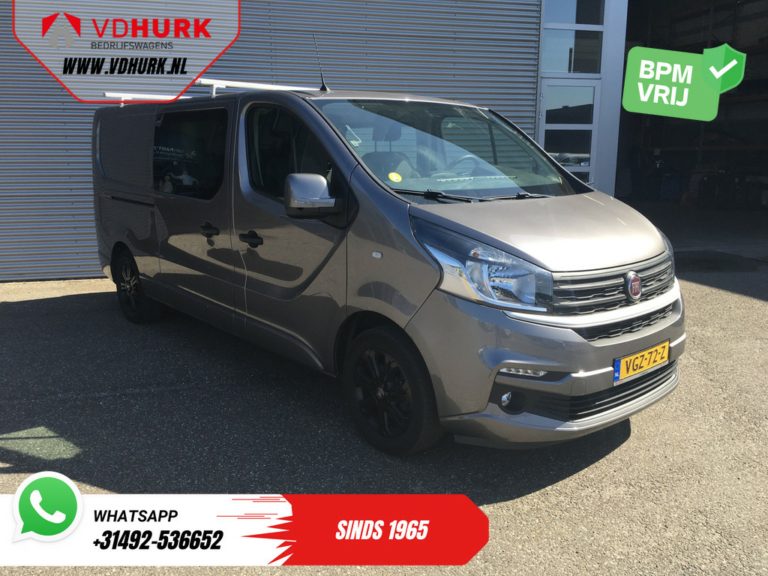Fiat Talento Van 2.0 MJ 145hp L2 DC Doppelkabine BPM FREE! NL Auto/ Navi/ Kamera/ Cruise/ LMV/ Anhängerkupplung