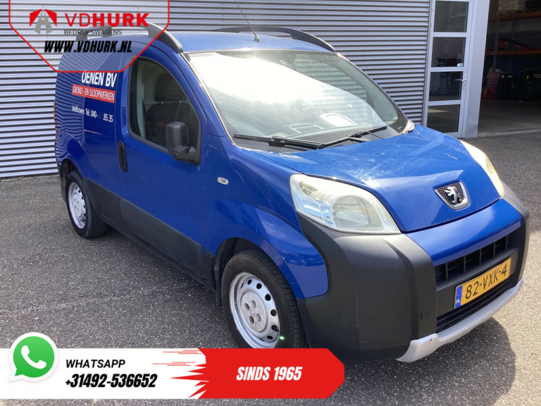 Peugeot Bipper Van 1.4 HDi EXPORT ONLY Conduit bien/ MOT 01-2026/ Carkit/ Carpentered/ Radio/ Towbar