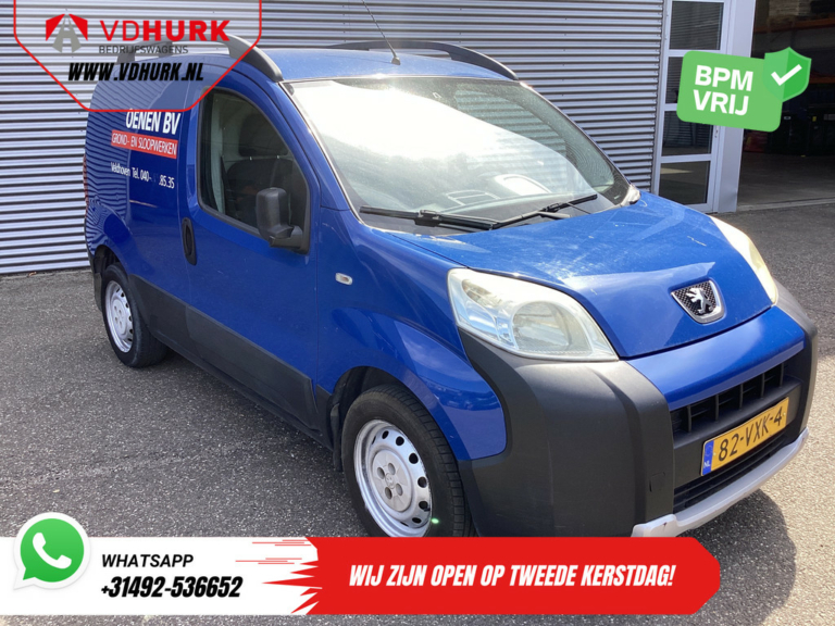 Peugeot Bipper Van 1.4 HDi EXPORT ONLY Drives fine/ Carkit/ Carpentered/ Radio/ Towbar