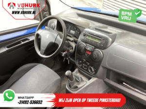 Peugeot Bipper Bestelbus 1.4 HDi EXPORT Rijdt prima/ Carkit/ Betimmerd/ Radio/ Trekhaak