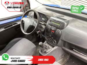 Peugeot Bipper Bestelbus 1.4 HDi EXPORT Rijdt prima/ Carkit/ Betimmerd/ Radio/ Trekhaak