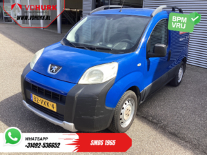 Peugeot Bipper Bestelbus 1.4 HDi EXPORT Rijdt prima/ Carkit/ Betimmerd/ Radio/ Trekhaak