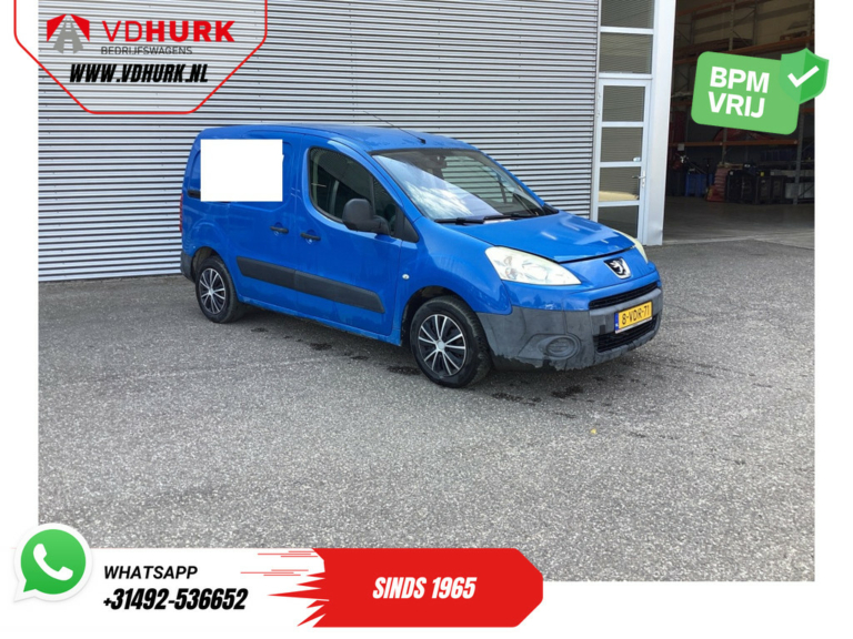 Peugeot Partner Van 1.6 HDI 90 PS EXPORT ONLY NL Auto/ 3 Pers./ Airco/ Anhängerkupplung