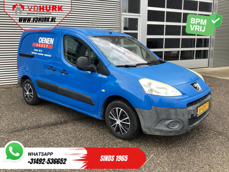 Peugeot Partner Furgón 1.6 HDI 90 cv EXPORT ONLY NL Car/ 3 Pers./ Airco/ Towbar