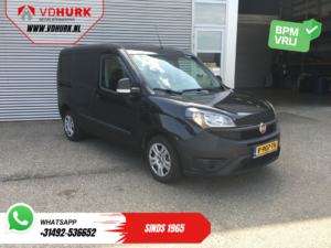 Fiat Dobló Cargo Van 1.6 MJ 105 hp MARGE BPM FREE ! Faible KM/ EUR6/ NL Car/ 3Pers./ DAB/ Cruise/ Towbar/ Airco