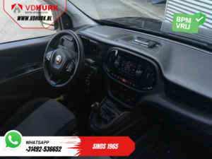 Fiat Dobló Cargo Van 1.6 MJ 105 hp MARGE BPM FREE ! Faible KM/ EUR6/ NL Car/ 3Pers./ DAB/ Cruise/ Towbar/ Airco