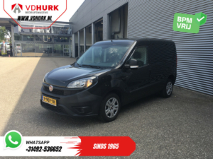 Fiat Dobló Cargo Van 1.6 MJ 105 hp MARGE BPM FREE ! Faible KM/ EUR6/ NL Car/ 3Pers./ DAB/ Cruise/ Towbar/ Airco
