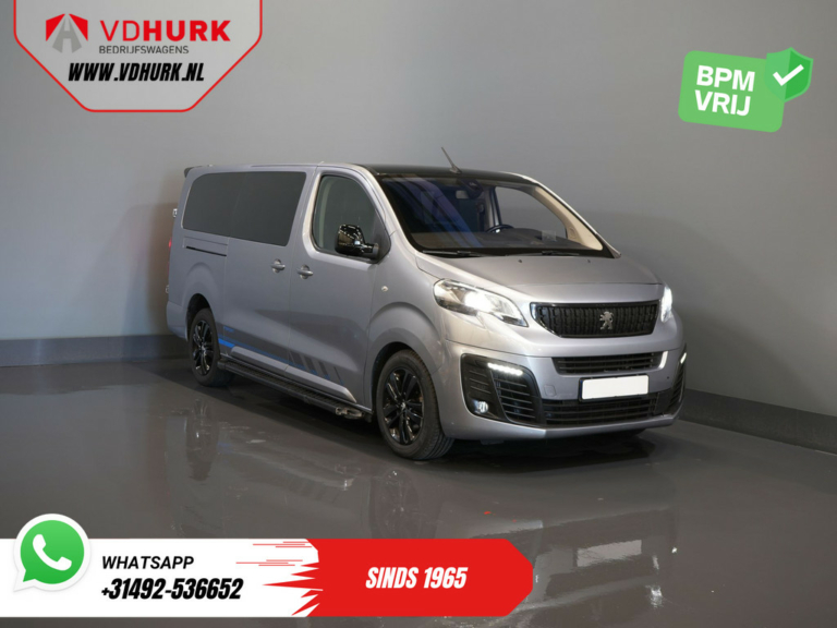 Peugeot Expert Van 2.0 HDI 180 KM Aut. Sport Edition No. 128 DC Double Cab Adapt.Cruise/ 2xSliding door/ Leather/ Xenon/ Head Up/ Climate/ Alarm/ Steam