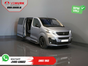 Peugeot Expert Van 2.0 HDI 180 к.с. Авт. Sport Edition №128 DC Double Cab Adapt.Cruise/ 2xSliding Door/ Шкіра/ Ксенон/ Head Up/ Клімат/ Сигналізація/ Паркетник