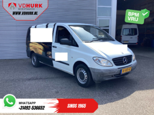 Mercedes-Benz Vito Van 109 CDI EXPORT ONLY NL Car/ MOT 07-2026/ Camera/ 3 Pers./ Towbar