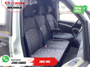 Mercedes-Benz Vito Van 109 CDI EXPORT ONLY NL Car/ MOT 07-2026/ Camera/ 3 Pers./ Towbar