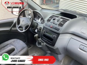 Mercedes-Benz Vito Bestelbus 109 CDI EXPORT ONLY NL Auto/ APK 07-2026/ Camera/ 3 Pers./ Trekhaak