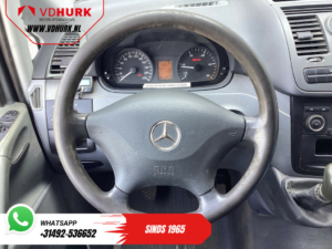 Mercedes-Benz Vito Bestelbus 109 CDI EXPORT ONLY NL Auto/ APK 07-2026/ Camera/ 3 Pers./ Trekhaak