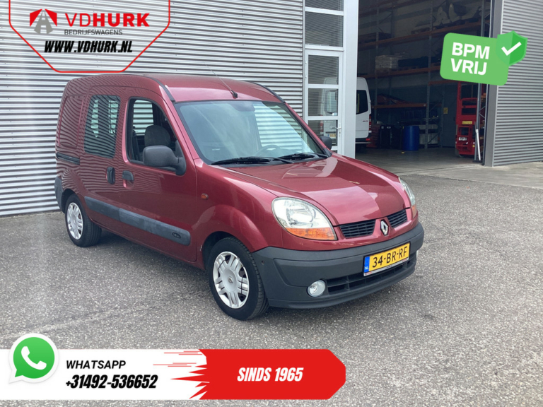 Renault Kangoo Van Express 1.6 95 CV Aut. GLP SÓLO EXPORTACIÓN Freno de mano/ 2xPuerta corredera/ Se conduce bien/ Aire acondicionado