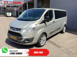 Ford Transit Custom Passenger Tourneo 2.0 TDCI 130 hp L2 EXPORT EUR6 9 Pers/ 9P/ Airco/ Cruise/ PDC/ LMV/ Towbar