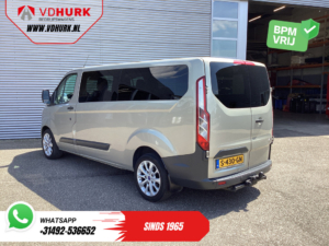 Ford Transit Custom Personenvervoer Tourneo 2.0 TDCI 130 pk L2 EXPORT EUR6 9 Pers/ 9P/ Combi/ Kombi/ Airco/ Cruise/ PDC/ LMV/ Trekhaak