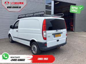 Mercedes-Benz Vito Van 109 CDI SÓLO EXPORTACIÓN Conduce Bueno / Baca / Gancho de remolque / Radio