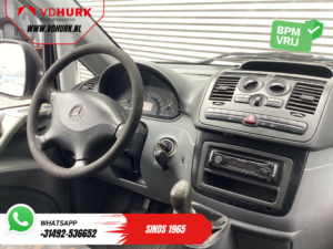 Mercedes-Benz Vito Van 109 CDI SÓLO EXPORTACIÓN Conduce Bueno / Baca / Gancho de remolque / Radio
