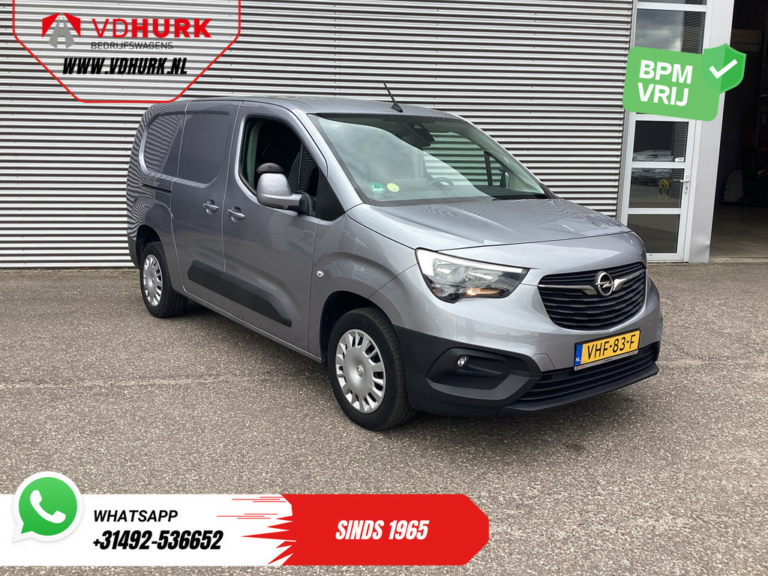 Opel Combo Bestelbus 1.5 CDTI 130 pk Aut. L2 BPM VRIJ! NL Auto/ Navi/ Keyless/ Carplay/ PDC/ Cruise/ Airco/ Trekhaak