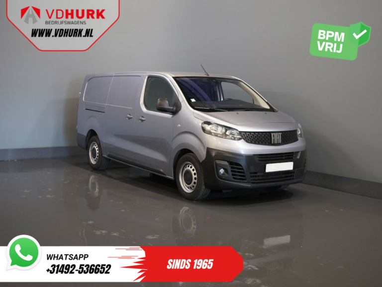 Fiat Scudo Van 2.0 MJ 145 к.с. L3 BPM БЕЗКОШТОВНО! Адапт.круїз/ клімат/ безключовий доступ/ Carplay/ камера/ PDC