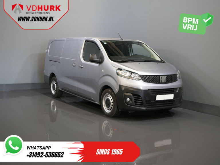 Fiat Scudo Van 2.0 MJ 145 к.с. L3 BPM БЕЗКОШТОВНО! Адапт.круїз/ клімат/ безключовий доступ/ Carplay/ камера/ PDC