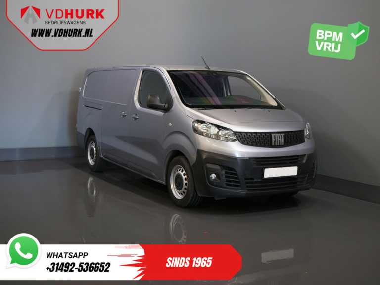 Fiat Scudo Van 2.0 MJ 145 к.с. L3 BPM БЕЗКОШТОВНО! Адапт.круїз/ клімат/ безключовий доступ/ Carplay/ камера/ PDC
