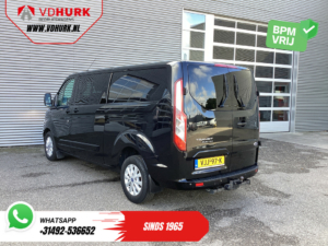 Ford Transit Custom Van 2.0 TDCI 170 hp Aut. L2 Limited DC Double Cab EXPORT ONLY Belt V.V/ Adapt.Cruise/ Bi-Xenon/ Leather/ 2xSiding door/ Elek.Seat/ 