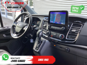 Ford Transit Custom Van 2.0 TDCI 170 hp Aut. L2 Limited DC Double Cab EXPORT ONLY Belt V.V/ Adapt.Cruise/ Bi-Xenon/ Leather/ 2xSiding door/ Elek.Seat/ 