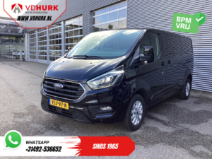 Ford Transit Custom Van 2.0 TDCI 170 hp Aut. L2 Limited DC Double Cab EXPORT ONLY Belt V.V/ Adapt.Cruise/ Bi-Xenon/ Leather/ 2xSiding door/ Elek.Seat/ 
