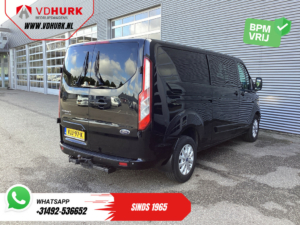 Ford Transit Custom Van 2.0 TDCI 170 hp Aut. L2 Limited DC Double Cab EXPORT ONLY Belt V.V/ Adapt.Cruise/ Bi-Xenon/ Leather/ 2xSiding door/ Elek.Seat/ 