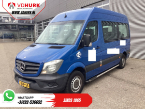 Mercedes-Benz Sprinter Personenvervoer 213 2.2 CDI Aut. L2H2 €13.915,- Incl. BTW (BPM VRIJ) EXPORT Combi/ 9 Persoons/ Kombi/ 9P/ Airco/ PDC