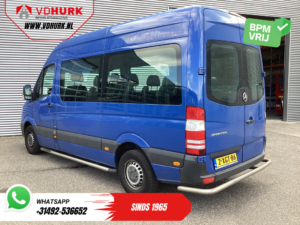 Mercedes-Benz Sprinter Personenvervoer 213 2.2 CDI Aut. L2H2 9 Persoons EXPORT Incl. BTW&BPM €13.915,- Airco/ PDC/ Sidebars/ Rearbar