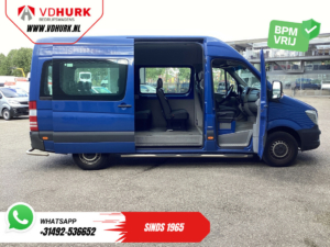 Mercedes-Benz Sprinter Personenvervoer 213 2.2 CDI Aut. L2H2 9 Persoons EXPORT Incl. BTW&BPM €13.915,- Airco/ PDC/ Sidebars/ Rearbar