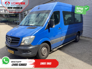 Mercedes-Benz Sprinter Personenvervoer 213 2.2 CDI Aut. L2H2 9 Persoons EXPORT Incl. BTW&BPM €13.915,- Airco/ PDC/ Sidebars/ Rearbar