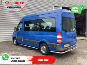 Mercedes-Benz Sprinter Personenvervoer 213 2.2 CDI Aut. L2H2 9 Persoons EXPORT Incl. BTW&BPM €13.915,- Airco/ PDC V+A/ Side & Rearbar