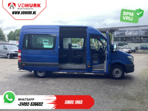 Mercedes-Benz Sprinter Personenvervoer 213 2.2 CDI Aut. L2H2 9 Persoons EXPORT Incl. BTW&BPM €13.915,- Airco/ PDC V+A/ Side & Rearbar