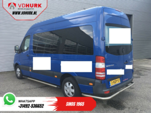 Mercedes-Benz Sprinter Personenvervoer 213 2.2 CDI Aut. L2H2 €13.915,- Incl. BTW (BPM VRIJ) EXPORT Combi/ 9 Persoons/ Kombi/ 9P/ LMV/ Airco/ PDC