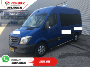 Mercedes-Benz Sprinter Personenvervoer 213 2.2 CDI Aut. L2H2 €13.915,- Incl. BTW (BPM VRIJ) EXPORT Combi/ 9 Persoons/ Kombi/ 9P/ LMV/ Airco/ PDC