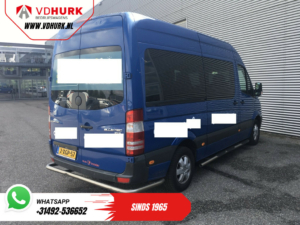 Mercedes-Benz Sprinter Personenvervoer 213 2.2 CDI Aut. L2H2 €13.915,- Incl. BTW (BPM VRIJ) EXPORT Combi/ 9 Persoons/ Kombi/ 9P/ LMV/ Airco/ PDC