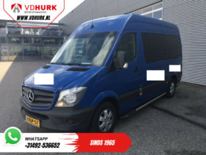 Mercedes-Benz Sprinter Personenvervoer 213 2.2 CDI Aut. L2H2 €13.915,- Incl. BTW (BPM VRIJ) EXPORT Combi/ 9 Persoons/ Kombi/ 9P/ LMV/ Airco/ PDC