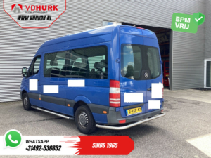 Mercedes-Benz Sprinter Personenvervoer 213 2.2 CDI Aut. L2H2 €14.460,- Incl. BTW (BPM VRIJ) EXPORT Combi/ 9 Persoons/ Kombi/ 9P/ APK 7-'26/ Airco/ PDC