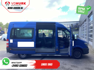 Mercedes-Benz Sprinter Personenvervoer 213 2.2 CDI Aut. L2H2 €14.460,- Incl. BTW (BPM VRIJ) EXPORT Combi/ 9 Persoons/ Kombi/ 9P/ APK 7-'26/ Airco/ PDC