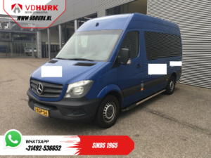 Mercedes-Benz Sprinter Personenvervoer 213 2.2 CDI Aut. L2H2 €13.915,- Incl. BTW (BPM VRIJ) EXPORT Combi/ 9 Persoons/ Kombi/ 9P/ Airco/ PDC
