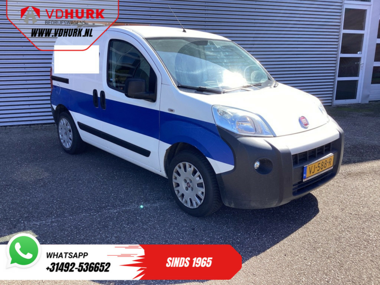 Fiat Fiorino Bestelbus 1.3 MJ 75 pk EXPORT APK 09-2026/ Airco/ Trekhaak/ Lichtbalk/ PDC