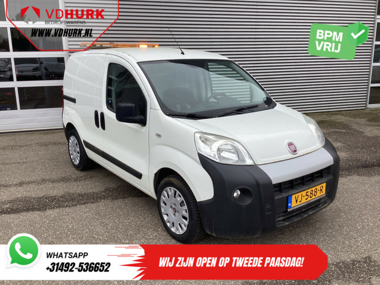 Fiat Fiorino Van 1.3 MJ 75 CP EXPORT APK 09-2026/ Airco/ Towbar/ Light bar/ PDC